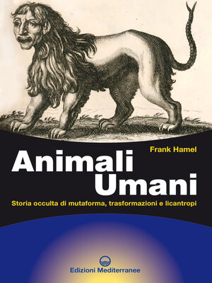 cover image of Animali umani